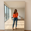 Harper elegant ruffled blouse for women with stylish ruffle detailing